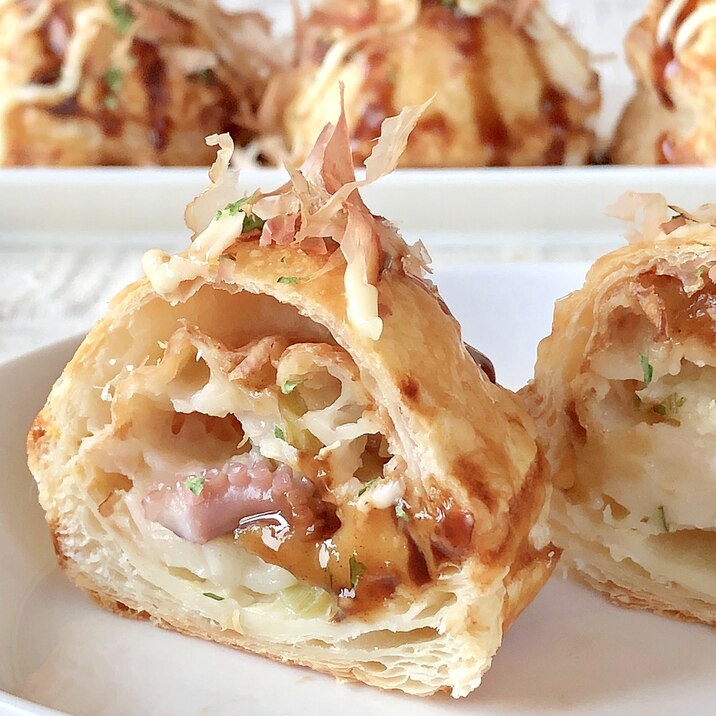 変わり種 見た目もまんま たこ焼きパイ レシピ 作り方 By みさきらりんず 楽天レシピ